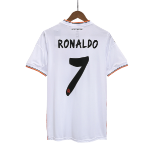 Retro Real Madrid Hemma Fotbollströja RONALDO #7 2013/14