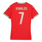 Portugal Hemma Fotbollströjor RONALDO #7 2025 Dam