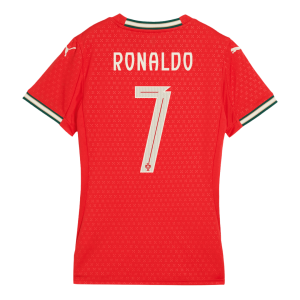 Portugal Hemma Fotbollströjor RONALDO #7 2025 Dam