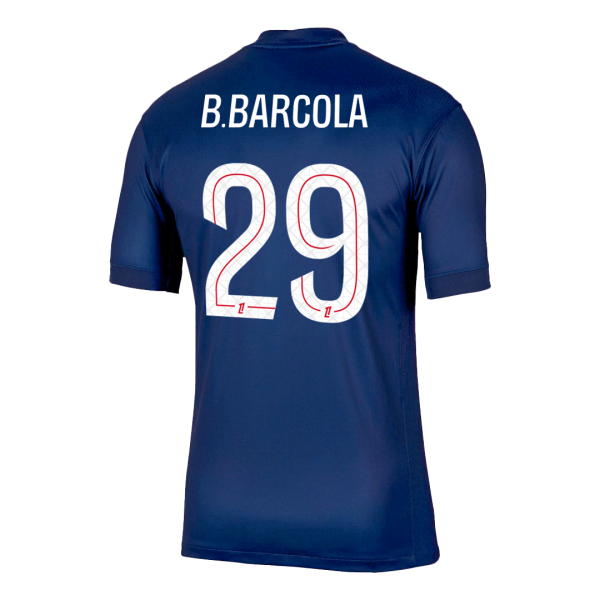 B.BARCOLA #29 PSG Tröja 2025/26 Hemma