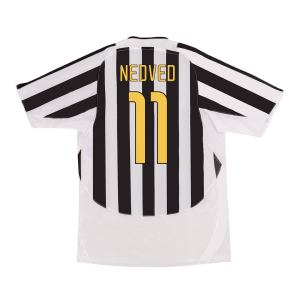 Retro Juventus Hemma Fotbollströja NEDVED #11 2003/04