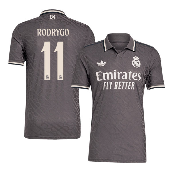 Real Madrid Tredjeställ Fotbollströja RODRYGO #11 Autentisk