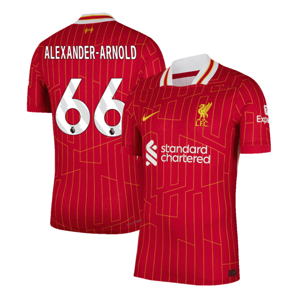 Liverpool Hemma Fotbollströja ALEXANDER-ARNOLD #66  Autentisk
