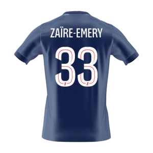ZAïRE EMERY #33 PSG Tröja 2025/26 Hemma Premium Mörkblå