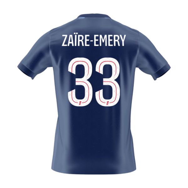 ZAïRE EMERY #33 PSG Tröja 2025/26 Hemma Premium Mörkblå