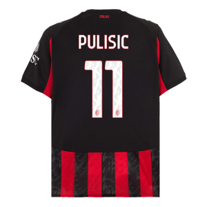 PULISIC #11 AC Milan Hemma Tröja 2025/26