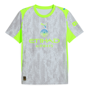 Manchester City Tröja 2025/26 Tredje Grå