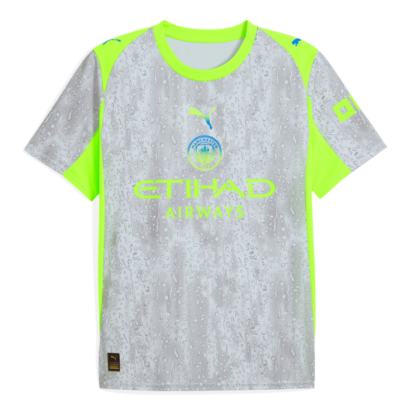 Manchester City Tröja 2025/26 Tredje Grå
