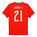 DIOGO J. #21 Portugal Tröja 2025 Hemma