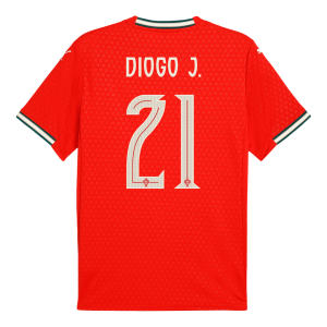 DIOGO J. #21 Portugal Tröja 2025 Hemma