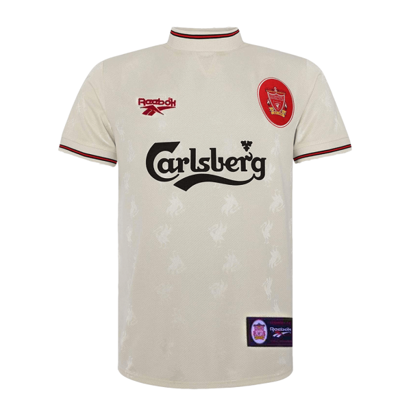 Retro Liverpool Borta Fotbollströja 1996/97