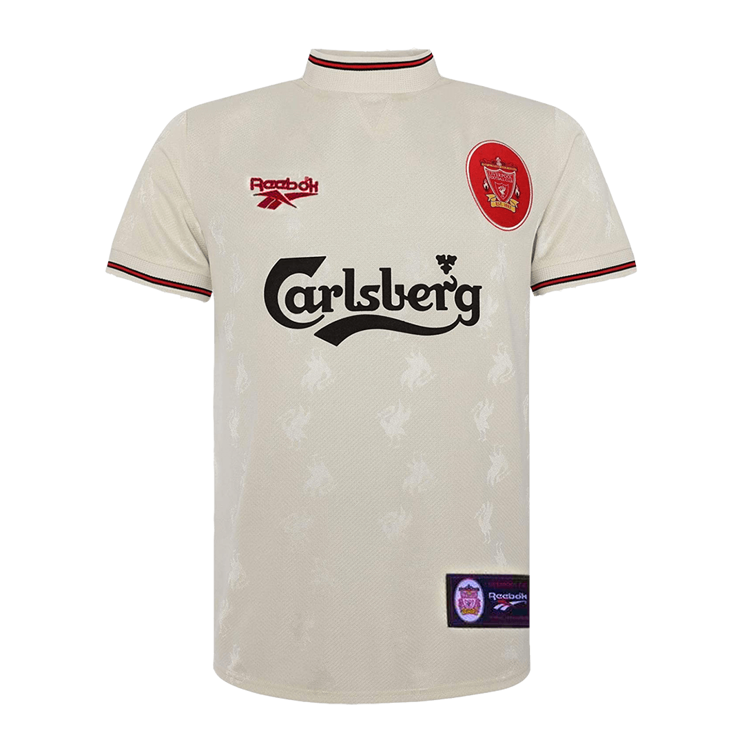 Retro Liverpool Borta Fotbollströja 1996/97