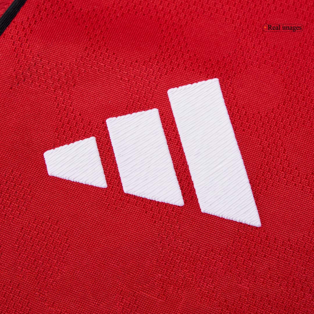 Manchester United Tröja ŠEŠKO #30 2025/26 Hemma Röd Autentisk - Bild 9