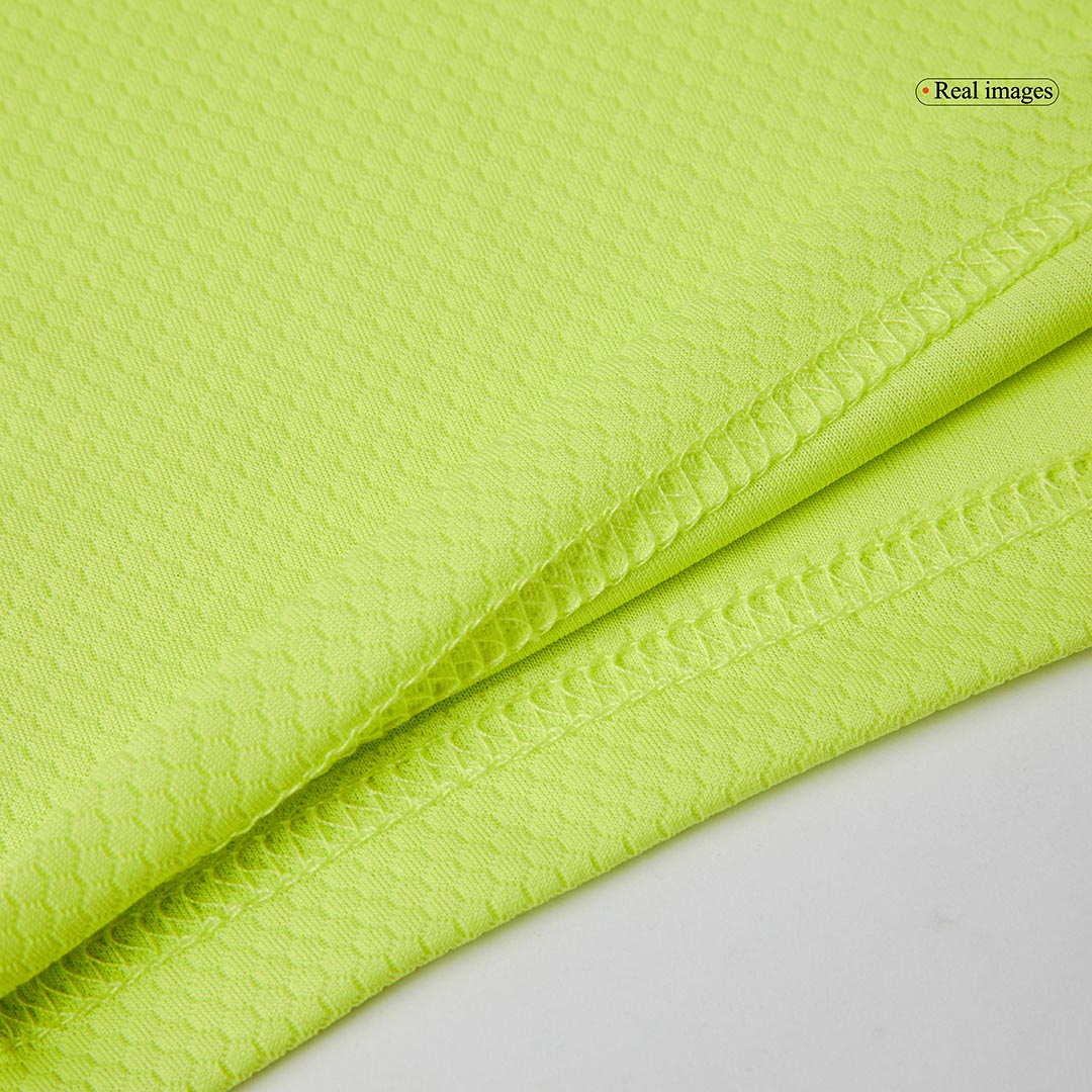 Real Madrid Tredjeställ Fotbollströja Målvakt Gul - Bild 2