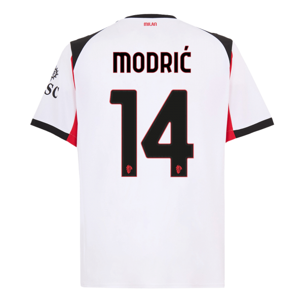 MODRIĆ #14 AC Milan Tröja 2025/26 Borta
