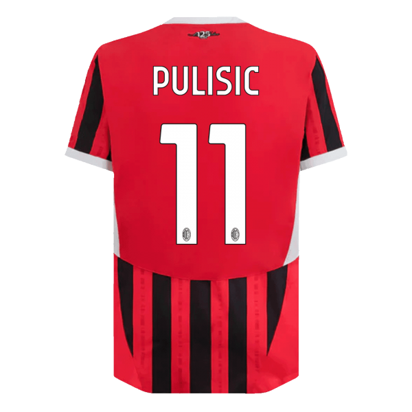 AC Milan Hemma Fotbollströja PULISIC #11  Autentisk