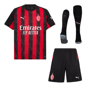 AC Milan Tröja Hemmaställ 2025/26 Röd & Svart Premium