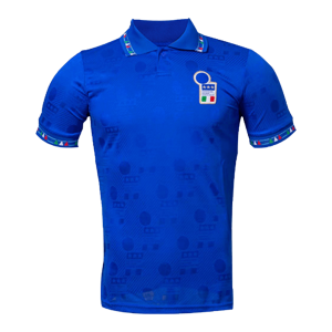 Italien Hemma Fotbollströjor 1994 Retro