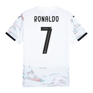RONALDO #7 Portugal Borta Fotbollströjor 2025