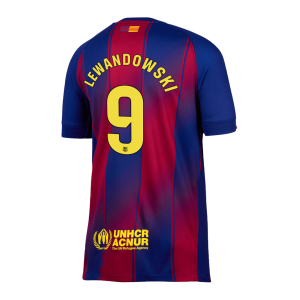 LEWANDOWSKI #9 Barcelona Tröja 2025/26 Hemma