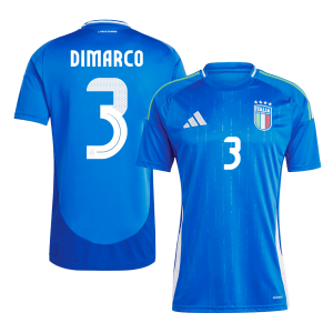 DIMARCO #3 Italien Hemma Fotbollströjor Euro