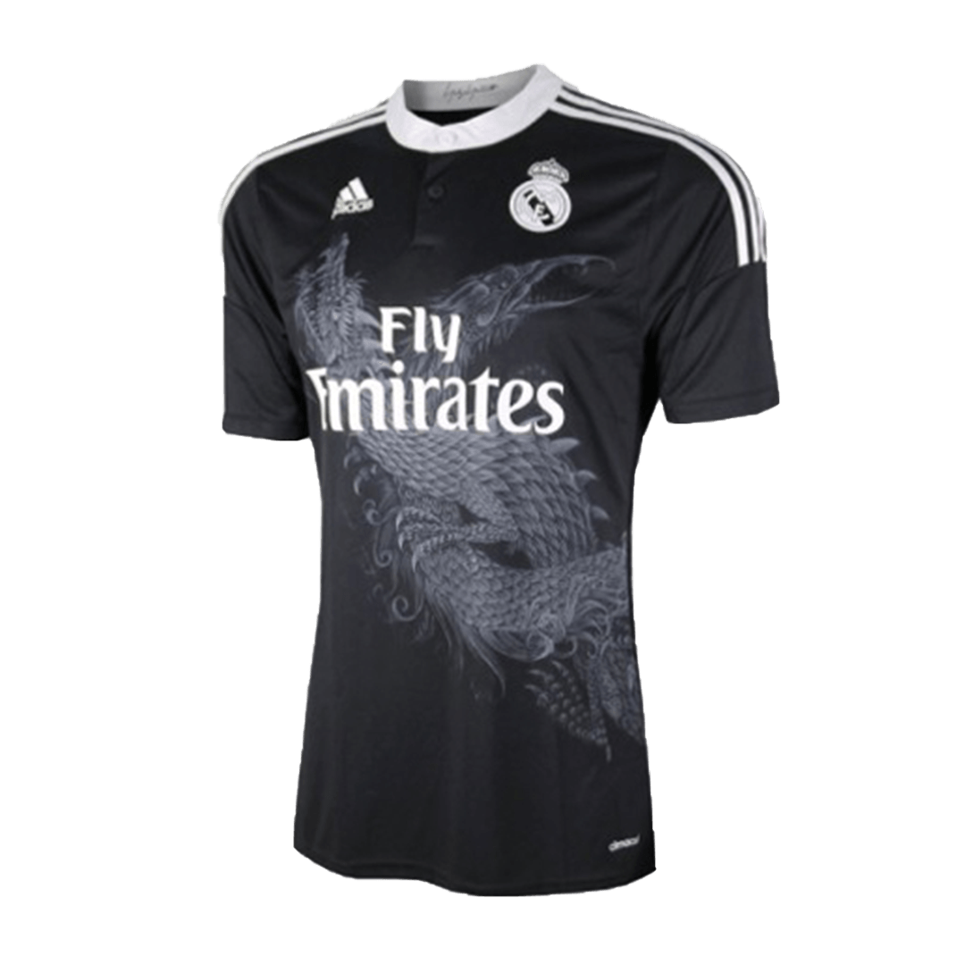 Retro Real Madrid Tredjeställ Fotbollströja BALE #11 2014/15 - Bild 2
