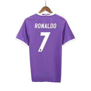 Retro Real Madrid Borta Fotbollströja RONALDO #7 2016/17