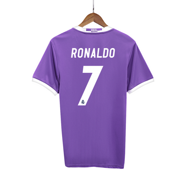 Retro Real Madrid Borta Fotbollströja RONALDO #7 2016/17