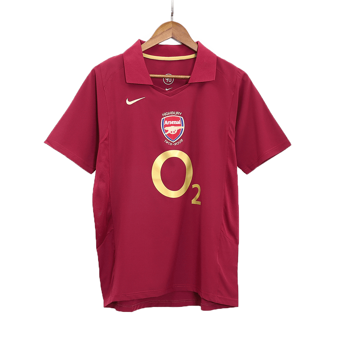 Retro Arsenal Hemma Fotbollströja 2005/06