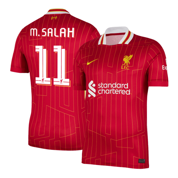 Liverpool Hemma Fotbollströja M.SALAH #11 Premium - UCL