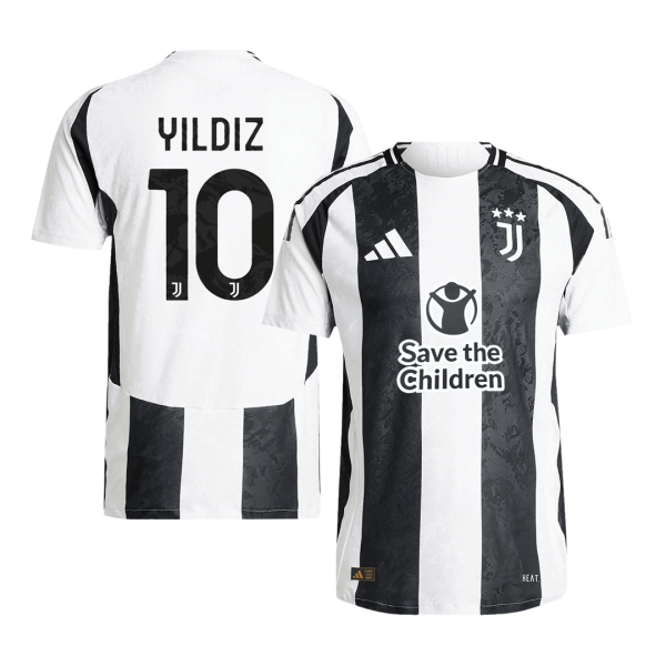 Juventus Hemma Fotbollströja YILDIZ #10  Autentisk