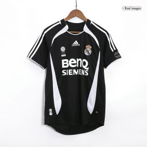 Retro Real Madrid Borta Fotbollströja 2006/07