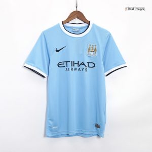 Retro Manchester City Hemma Fotbollströja 2013/14