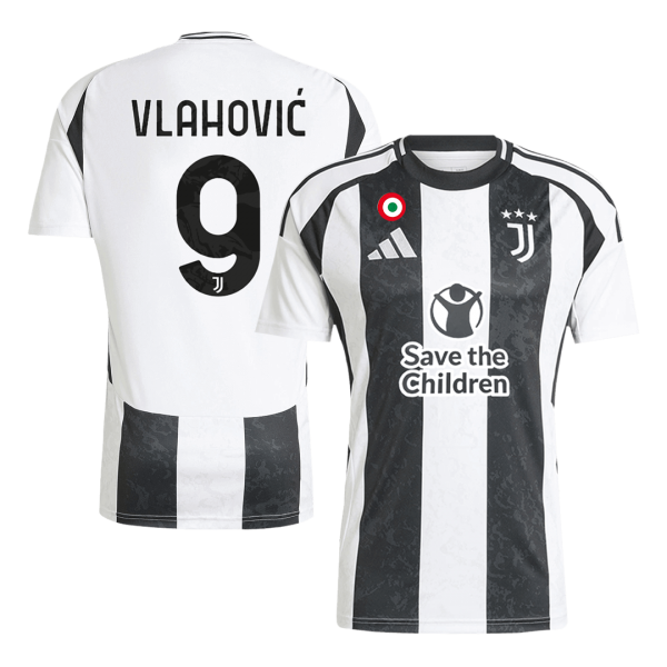 Juventus Hemma Fotbollströja VLAHOVIĆ #9