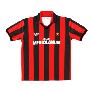 Retro AC Milan Hemma Fotbollströja 1991/92