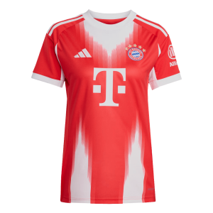 Bayern Munich Tröja 2025/26 Hemma Röd Dam