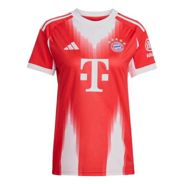 Bayern Munich Tröja 2025/26 Hemma Röd Dam