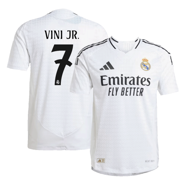 Real Madrid Hemma Fotbollströja VINI JR. #7 Autentisk