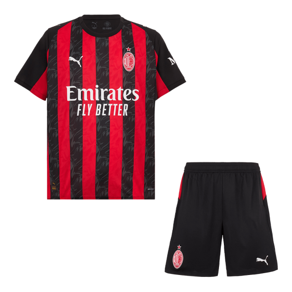 AC Milan Tröja 2025/26 Hemma Fotbollssats