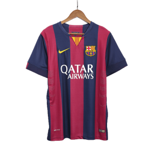 Retro Barcelona Hemma Fotbollströja 2014/15