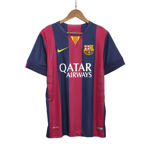 Retro Barcelona Hemma Fotbollströja 2014/15