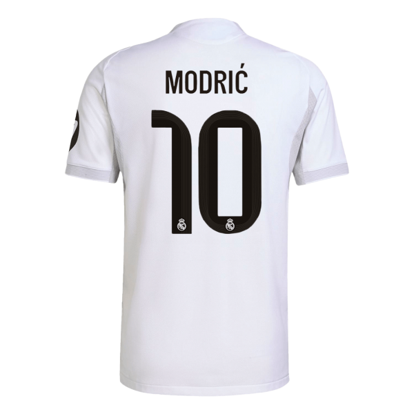 MODRIĆ #10 Real Madrid Hemma Fotbollströjor 2025/26 Autentisk