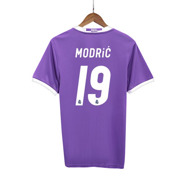Retro Real Madrid Borta Fotbollströja MODRIĆ #19 2016/17
