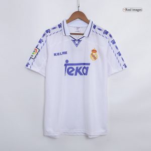 Retro Real Madrid Hemma Fotbollströja 1996/97