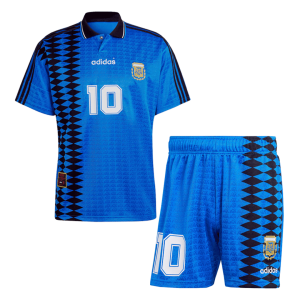 #10 Argentina Borta Fotbollströjor 1994 Retro