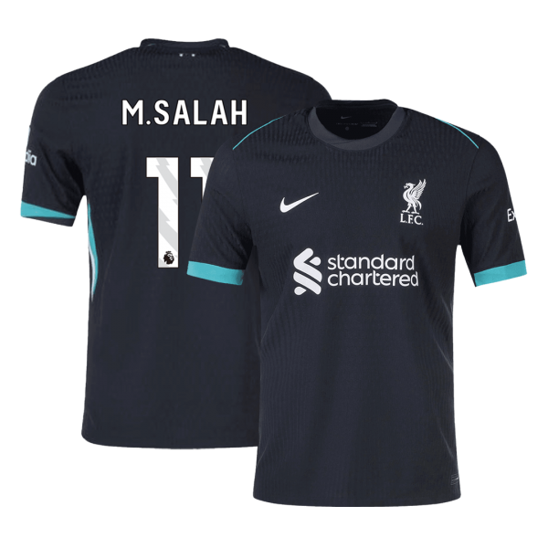 Liverpool Borta Fotbollströja M.SALAH #11  Autentisk