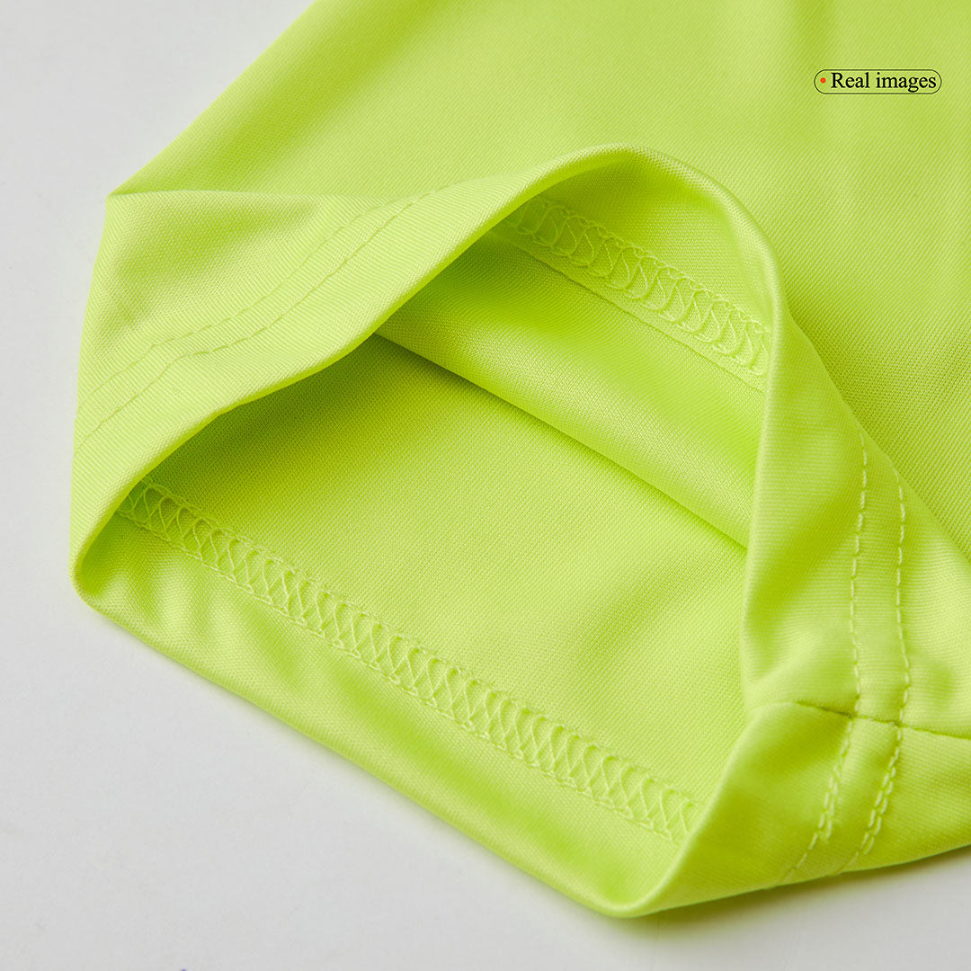 Real Madrid Tredjeställ Fotbollströja Målvakt Gul - Bild 4