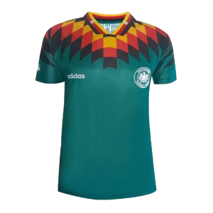 Tyska landslaget Borta Fotbollströjor 1994 Retro