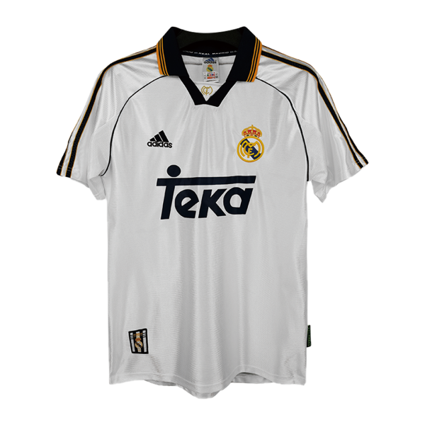 Retro Real Madrid Hemma Fotbollströja 1998/00
