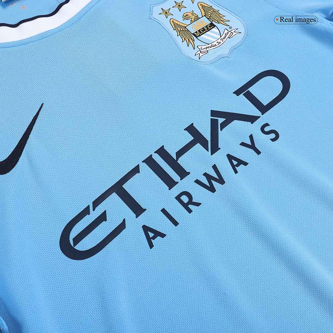 Retro Manchester City Hemma Fotbollströja 2013/14 - Bild 6